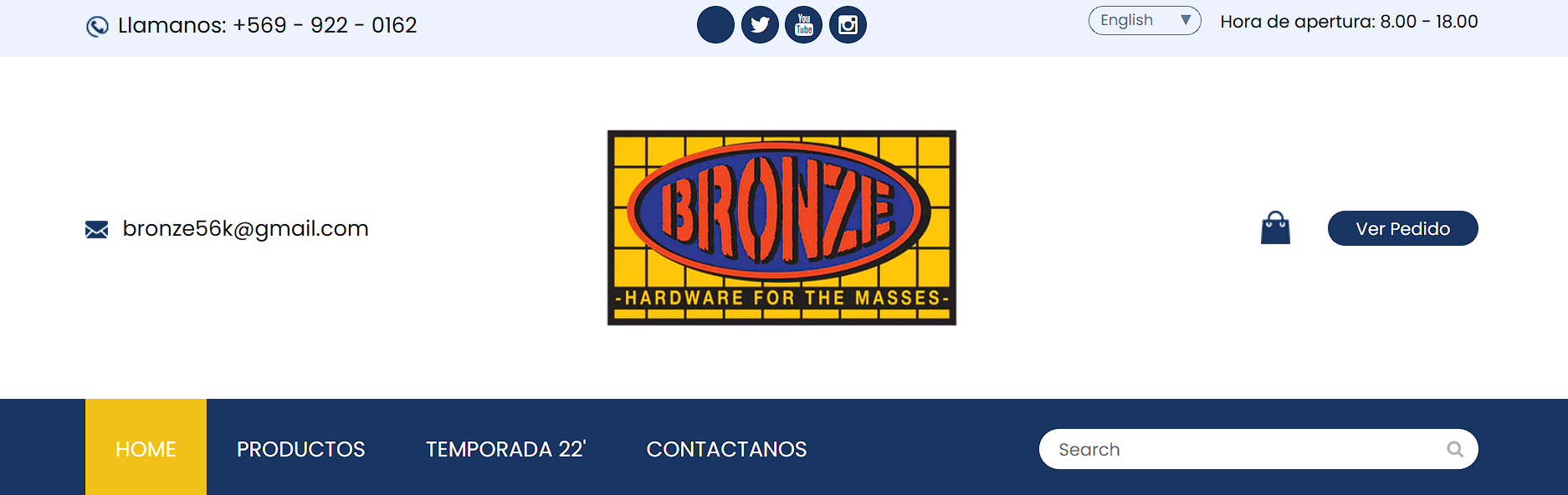 Sitio Tienda de Ropa